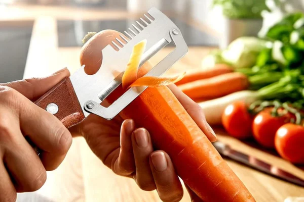 3-in-1 Vegetable Peeler with Bottle Opener & Scallion Shredder
