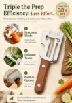 3-in-1 Vegetable Peeler with Bottle Opener & Scallion Shredder
