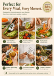 3-in-1 Vegetable Peeler with Bottle Opener & Scallion Shredder